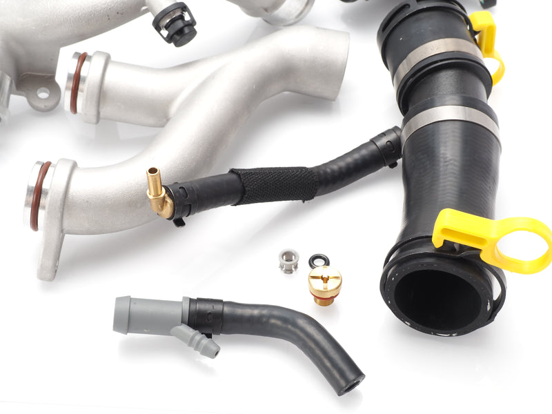 Land Rover Thermostat Hose, Heater Outlet LR045239, and Aluminum Water Pipes for 5.0L V8 Cooling System replace Upgrade Kit
