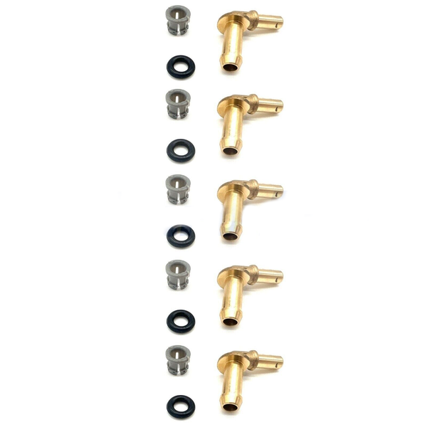Land Rover high quality thermostat water outlet connector kit (5PCS) for 2010-2023 models -