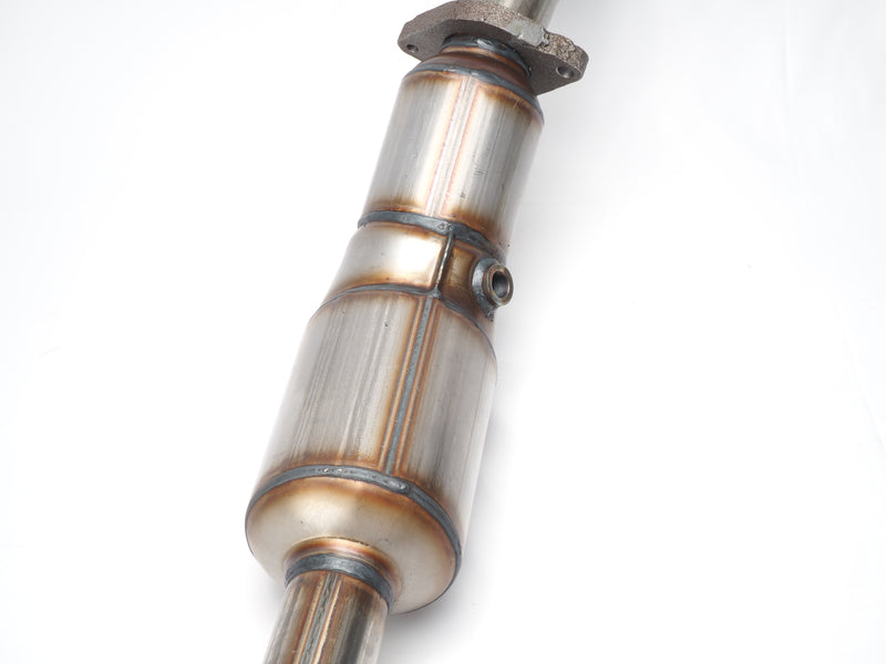 LR054599 Left Driver Catalytic Converter Pipe for 2014-2019 Land Rover AJ126 3.0L V6 SC engine