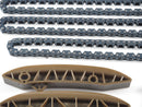 Complete Mercedes M176 M177 timing chain kit 4.0L V8 Biturbo with chains tensioners guides OE replacement for AMG models