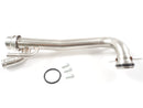 Metal thermostat coolant pipe for 2019–2023 Mercedes M264 2.0L turbo, OEM 2642004201, fits C300, GLC300