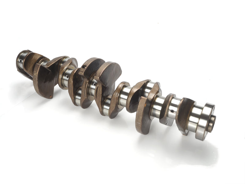 engine crankshaft with bearings and thrust washers for BMW N55 3.0L L6 turbo engines, perfect for BMW 640i and 535i.