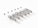 NGK spark plugs set of 6 for Jaguar F-Pace 2024 3.0L L6 Turbo engine, JDE38685, high-quality ignition replacement
