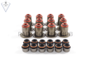Porsche 2.9L V6 TFSI EA839 valve stem seal set 24pcs for 2017-2025 Cayenne Macan Panamera OE replacement