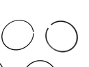 Replacement oversized piston rings set  +0.25mm for Jaguar AJ126 3.0L V6, optimal fit for F-Type, F-Pace, XJ