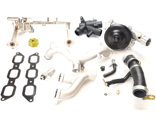 2013 Jaguar XJ XF AJ126 3.0L V6 Supercharged Cooling System Upgrade Kit – Enhance Engine Cooling Performance