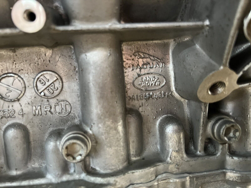 Jaguar 3.0L V6 Engine Long Block Replacement with Oil Pump Sensor Hole for F-Type XF XE